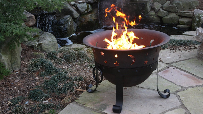 Cast Iron Fire Pit, $120
